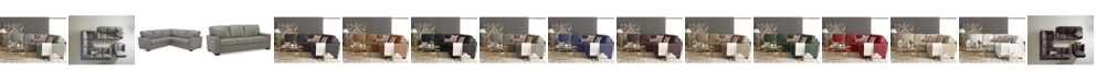 Furniture Ennia Leather Sectional And Sofa Collection, Created for Macy's